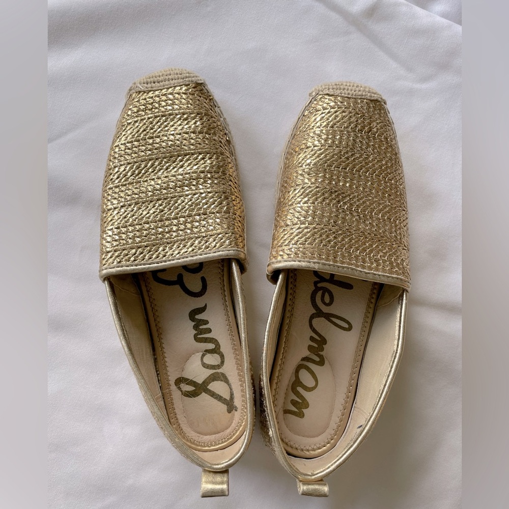 Sam Edelman Khloe Espadrilles - Gold